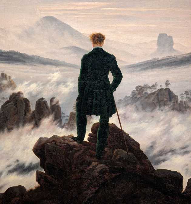 Der Wanderer über dem Nebelmeer